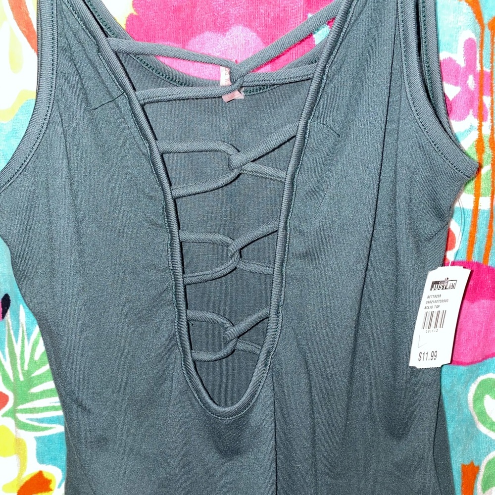 Teal Mini Crop !!